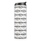 FAFO Actions Have Consequences Thermosbeker (Gedraaid links)