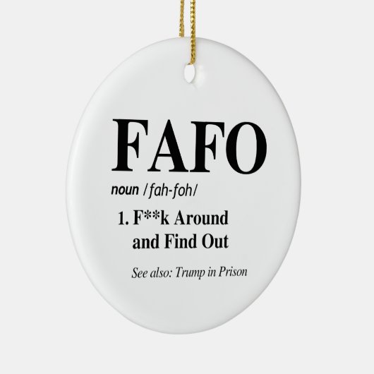 FAFO-definitie Keramisch Ornament (Rechts)