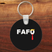 Fafo F in de buurt ontdekt dat Trump schuldig is a Sleutelhanger (Voorkant)