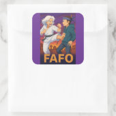 FAFO Fearless Older Woman–Bold Kick Sticker (Tas)