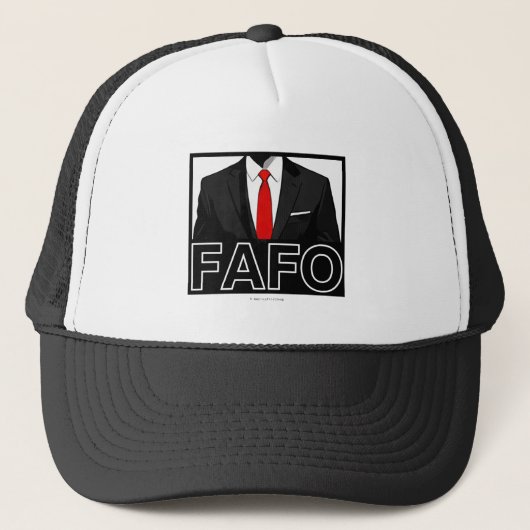 FAFO - Hoed Trucker Pet (Voorkant)