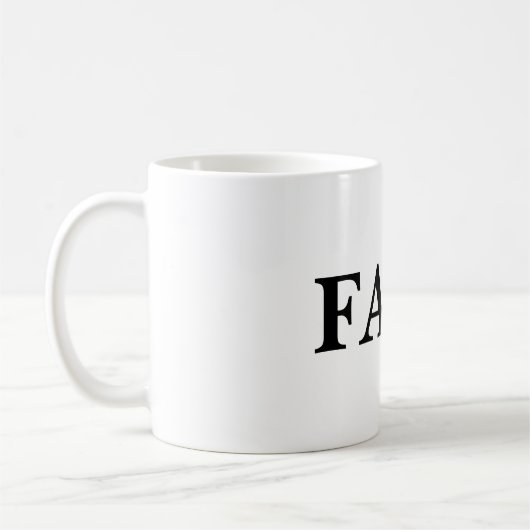 FAFO Koffie Mok (Links)