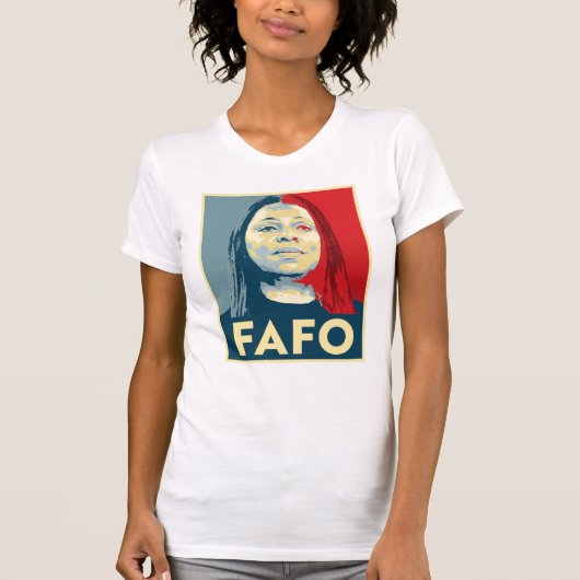 FAFO: Letitia James T-shirt (Voorkant)