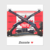 FAFO STICKER (Vel)