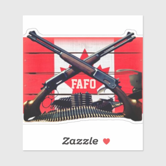 FAFO STICKER (Vel)