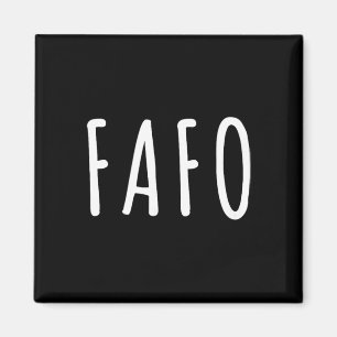 Fafo Trump, Donald Trump Fafo _2 Magneet