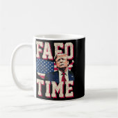 Fafo Trump vlag grappig Koffiemok (Links)