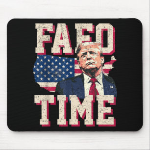 Fafo Trump vlag grappig Muismat