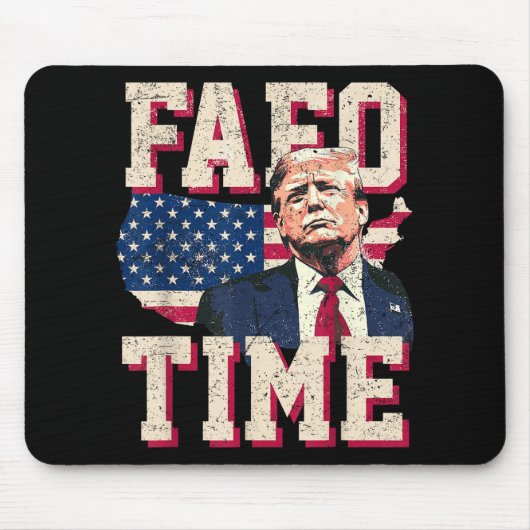Fafo Trump vlag grappig Muismat (Voorkant)