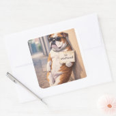 FAFO — Unbothered Bulldog Sticker (Envelop)