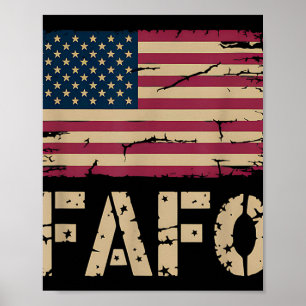 Fafo-vlag _1 poster