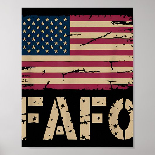 Fafo-vlag _1 poster (Voorkant)