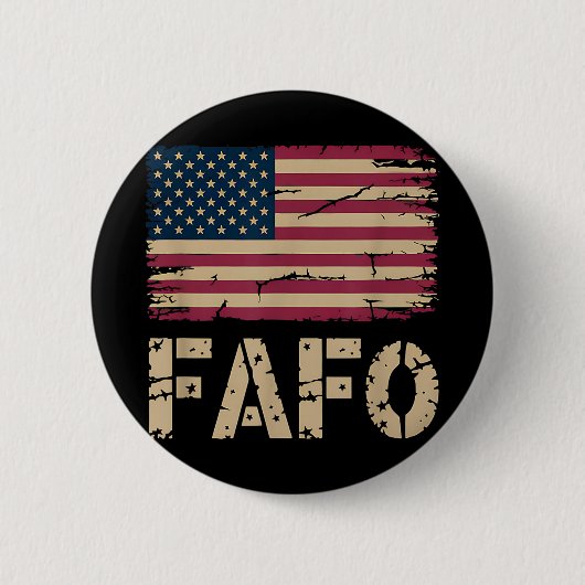 Fafo-vlag _1 ronde button 5,7 cm (Voorkant)
