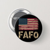 Fafo-vlag _1 ronde button 5,7 cm (Voorkant /achterkant)