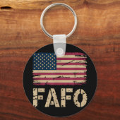 Fafo-vlag _1 sleutelhanger (Voorkant)