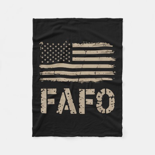 Fafo-vlag Fleece Deken (Voorkant)