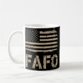 Fafo-vlag Koffiemok (Links)