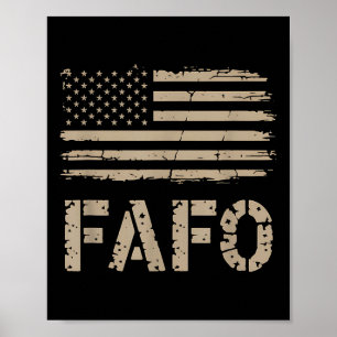 Fafo-vlag Poster