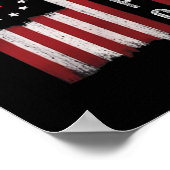 Fafo Vlag Trump Grappig  Poster (Hoek)