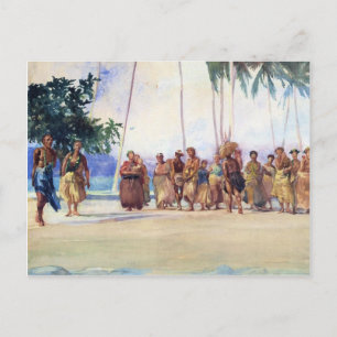 "Fagaloa Bay, Samoa, 1890" - John LaFarge Briefkaa Briefkaart