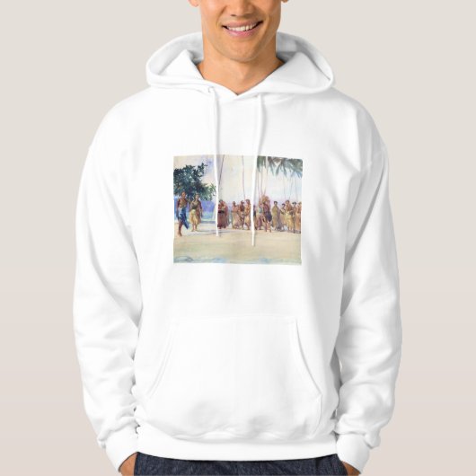 "Fagaloa Bay, Samoa, 1890" - John LaFarge Hoodie (Voorkant)