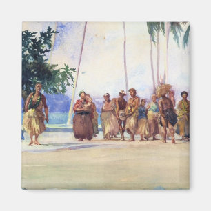 "Fagaloa Bay, Samoa, 1890" - John LaFarge Magnet