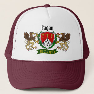 Fagan Irish Shield gepersonaliseerd Trucker Pet