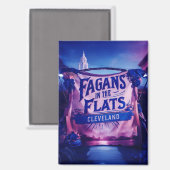 Fagan's in de flats Cleveland Magneet (Voorkant / Achterkant)