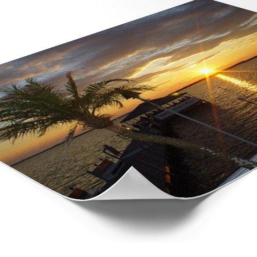 Fagers Island Sunset Poster (Hoek)