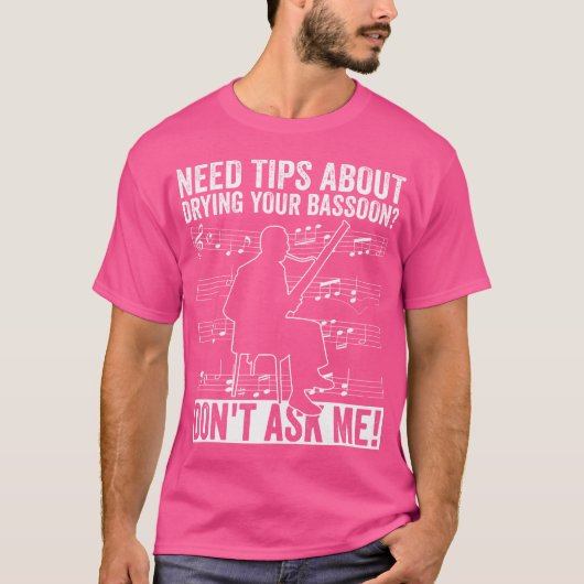 Fagot en Fagotorkest T-shirt (Voorkant)