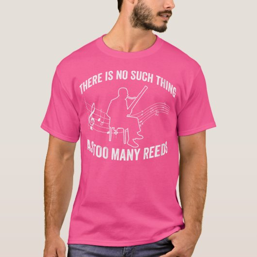 Fagot en orkest houtblazer t-shirt (Voorkant)