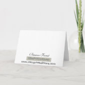 fagotpleister kaart (Achterkant)