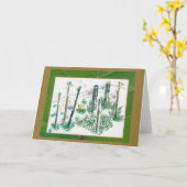 fagotpleister kaart (Gele Bloem)