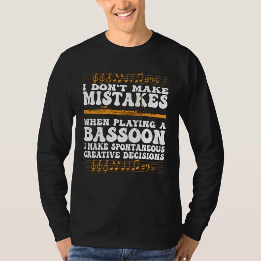 Fagottist Fagot Expert 7 T-shirt (Voorkant)