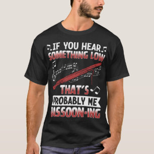 Fagottist Muziekorde Fagot T-shirt