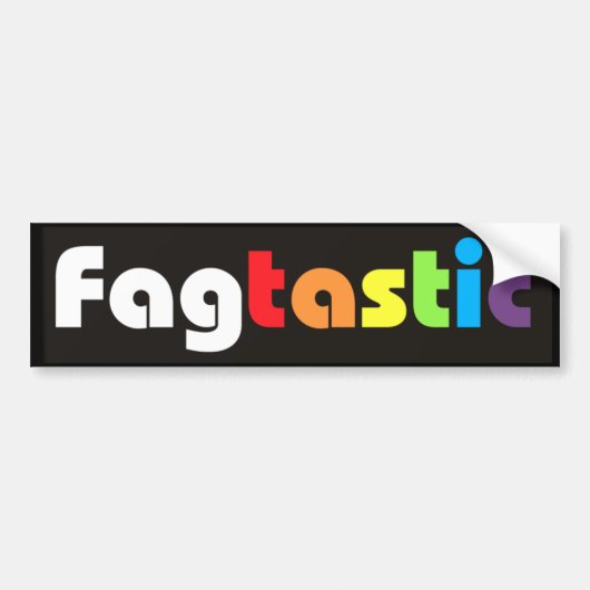 Fagtastische Bumpersticker (Banner) (Voorkant)