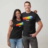 Faguette hotdog meisje t-shirt (Unisex)