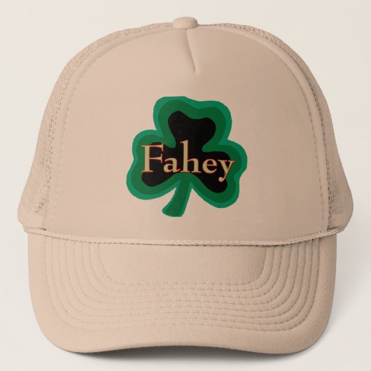 Fahey Family Gifts Trucker Pet (Voorkant)