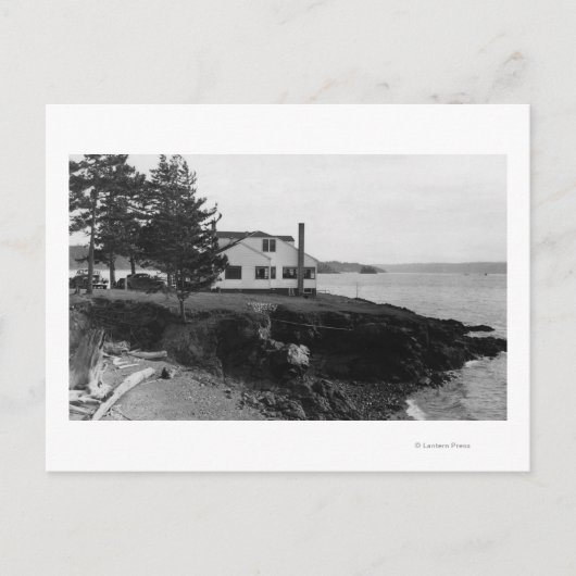 Fahlen's Hope Island Caf � op de San Juan-eilanden Briefkaart (Voorkant)