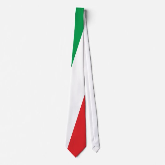 Fahne Flagge flag Italien Italy Italia Stropdas (Voorkant)