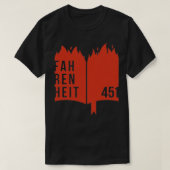 Fahrenheit T-shirt (Design voorkant)