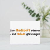 Fahrrad Briefkaart (Staand voorkant)