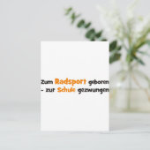 Fahrrad Briefkaart (Staand voorkant)
