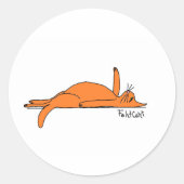 FahtCaht Originele sticker (Voorkant)