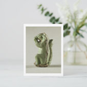 Faience squirrel, Harappa, 2300-1750 BC Briefkaart (Staand voorkant)