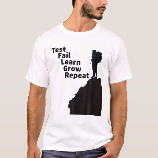 Fail and Learn T-shirt (Voorkant)