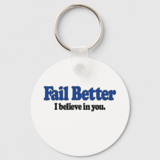Fail Better Sleutelhanger (Voorkant)