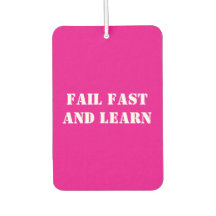 'Fail Fast and Learn' Tekst en foto, Motivatie