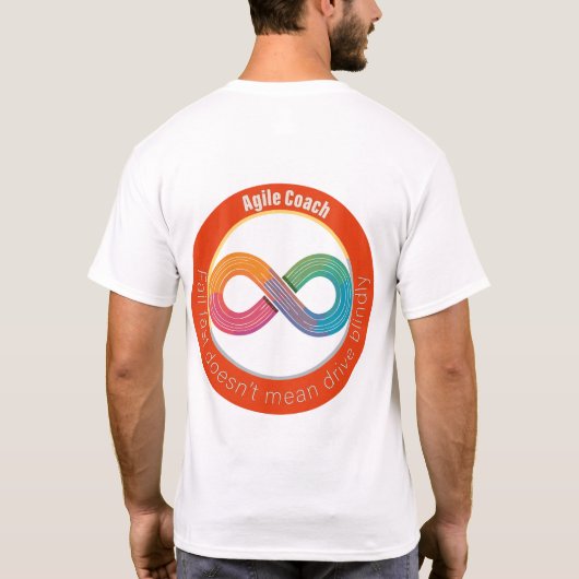 Fail fast doesn't mean drive blindly T-Shirt (Achterkant)