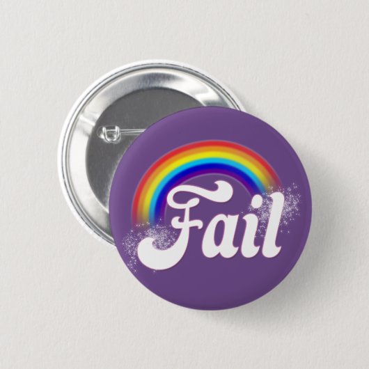 Fail Funny Button (Voorkant /achterkant)